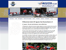 Tablet Screenshot of mv-agusta-club.de